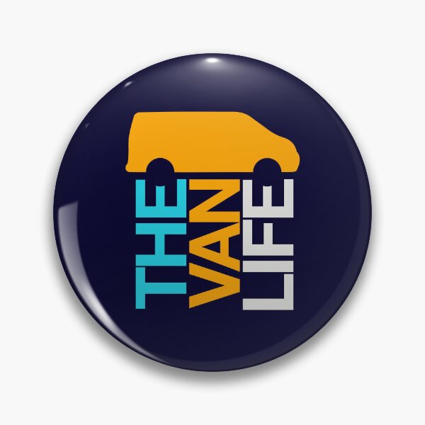 Item preview, the van life logo: blue orange off white designed and sold by robnoble.
