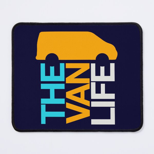 Item preview, the van life logo: blue orange off white designed and sold by robnoble.