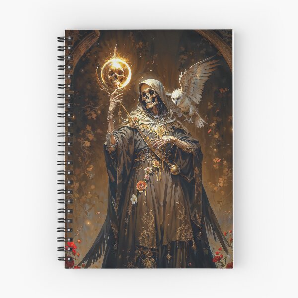 Item preview, Gold Santa Muerte designed and sold by AliceWhiteDF.