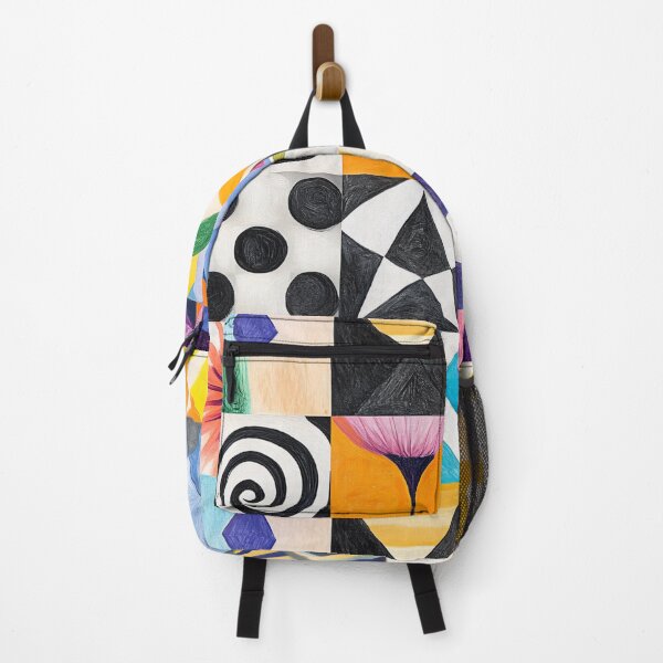 Item preview, Geometric patterns in Memphis style designed and sold by MindKunst.