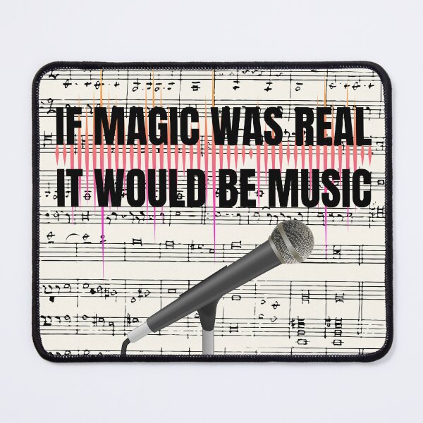 Item preview, music inspired design with quote designed and sold by Myunique24.