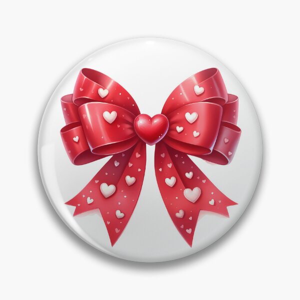 Item preview, A0594 Valentine's Day Bow Clip Art – Cute Heart Bow Graphics, Perfect for Valentine's Designs, Cards, Invitations, and Creative Projects designed and sold by angieart68.