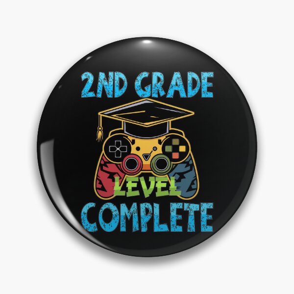 Item preview, 2ND Second Grade Level Complete Videogame controller Graduation Hat  designed and sold by Smix Pixels.