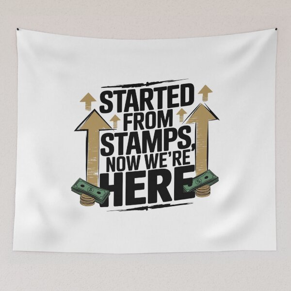 Item preview, Started From Food Stamps designed and sold by Mateusz Majcherek.