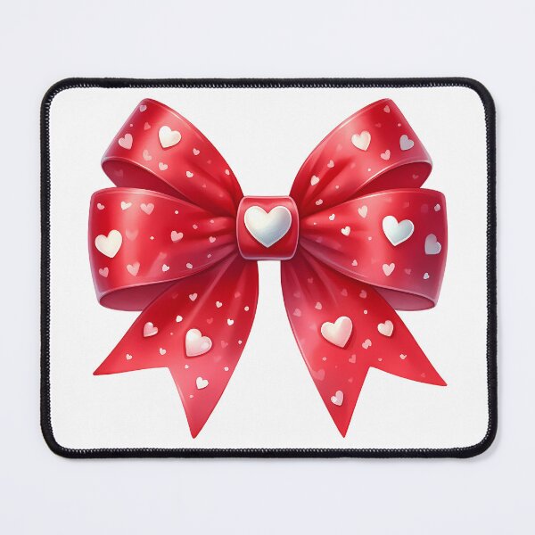 Item preview, A0594 Valentine's Day Bow Clip Art – Cute Heart Bow Graphics, Perfect for Valentine's Designs, Cards, Invitations, and Creative Projects designed and sold by angieart68.