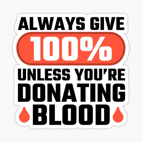 Item preview, Funny Blood Donor Humor designed and sold by Sunserize Designs.