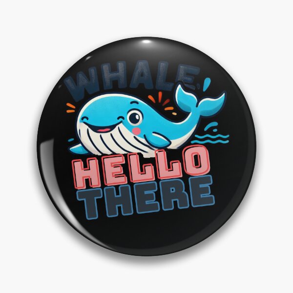 Item preview, Whale, Hello There! designed and sold by FitEnvy.