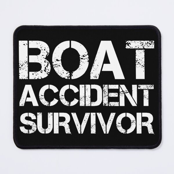 Item preview, Boat Accident Survivor designed and sold by AdiApparel.