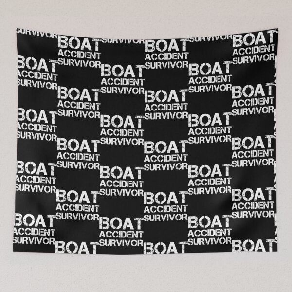 Item preview, Boat Accident Survivor designed and sold by AdiApparel.