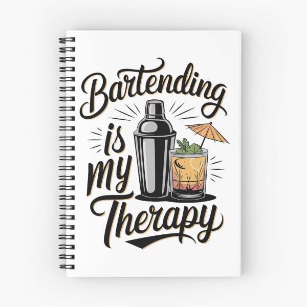 Artikelvorschau, Barkeeper ist meine Therapie entworfen und verkauft von PGAart.
