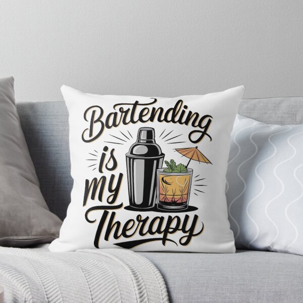 Artikelvorschau, Barkeeper ist meine Therapie entworfen und verkauft von PGAart.