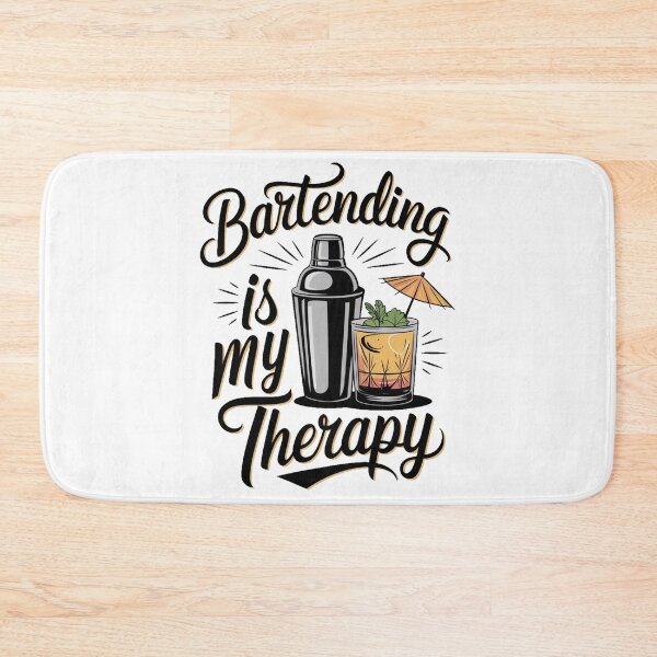 Item preview, BARTENDING IS MY THERAPY designed and sold by PGAart.