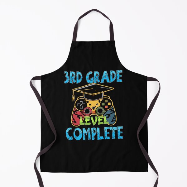 Item preview, 3RD Third Grade Level Complete Videogame controller Graduation Hat designed and sold by Smix Pixels.