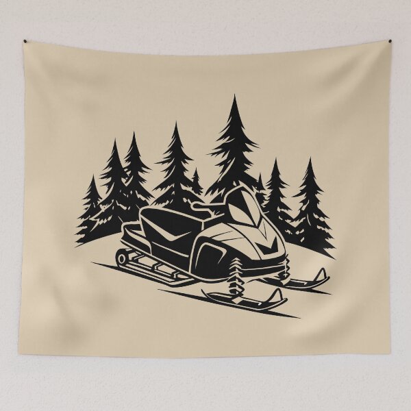 Item preview, Snowmobile  designed and sold by GraphicsClub.