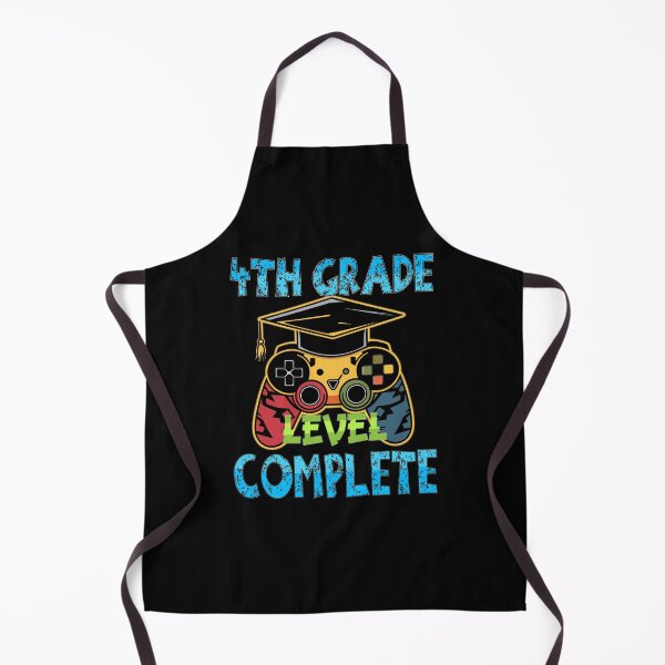 Item preview, 4TH Fourth Grade Level Complete Videogame controller Graduation Hat designed and sold by Smix Pixels.