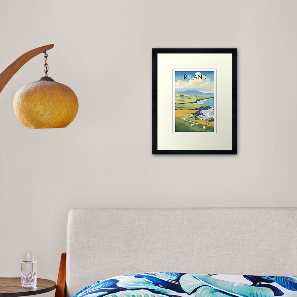 Item preview, Framed Art Print designed and sold by MarkedArtPrints.