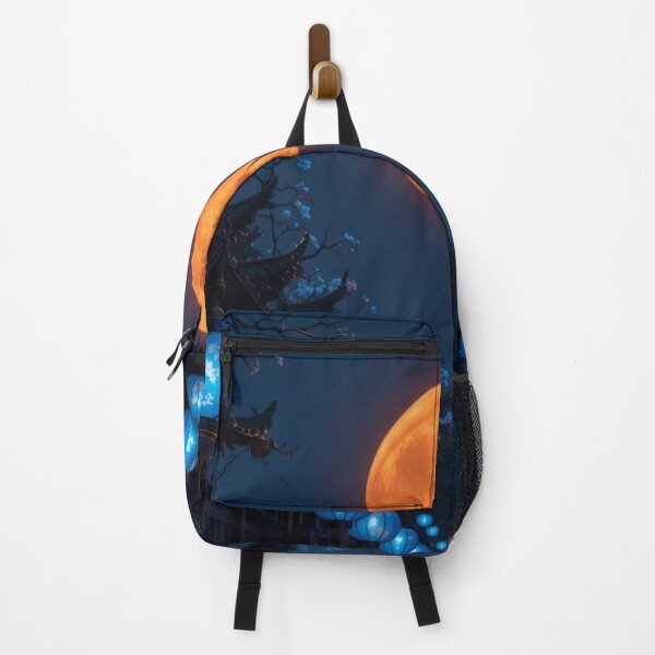 Item preview, Blue Lanterns and Orange Moon designed and sold by Azrabi.