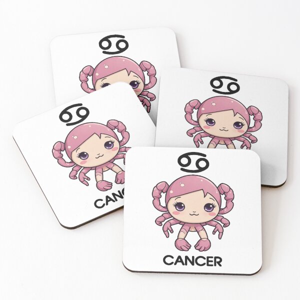 Item preview, Kawaii Cancer: The Sweet Zodiac Crab designed and sold by SketchOnScreen.