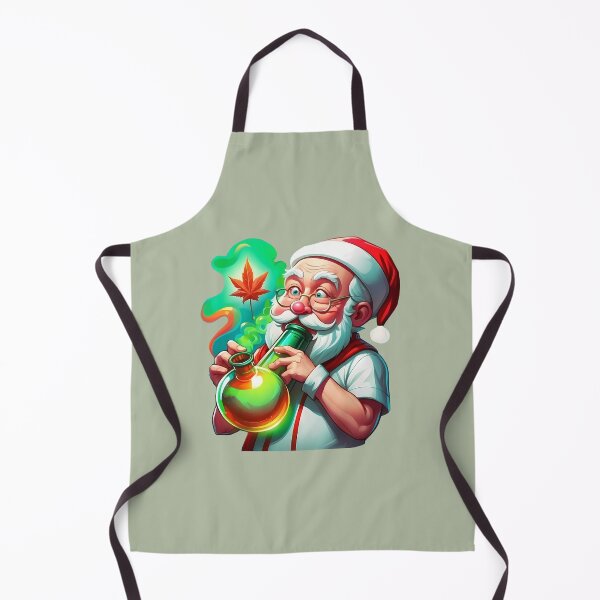 Item preview, Santa Weed Smoker – Funny Cannabis Christmas Design designed and sold by HolaJosephina.