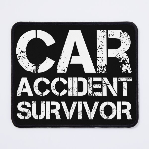 Item preview, Car Accident Survivor designed and sold by AdiApparel.