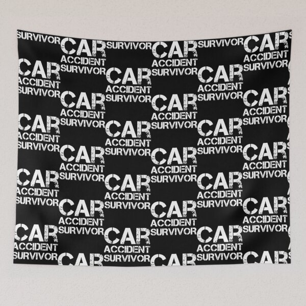 Item preview, Car Accident Survivor designed and sold by AdiApparel.