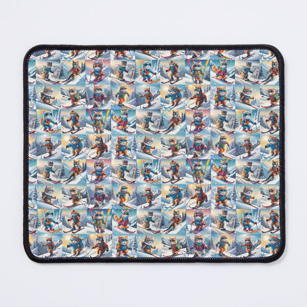 Item preview, Skiing Cats, Skiers Anime, Anime Cats, Ski Cats designed and sold by Graphitti Squad.