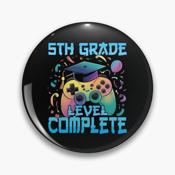 Item preview, 5TH Fifth Grade Level Complete Videogame controller Graduation Hat  designed and sold by Smix Pixels.