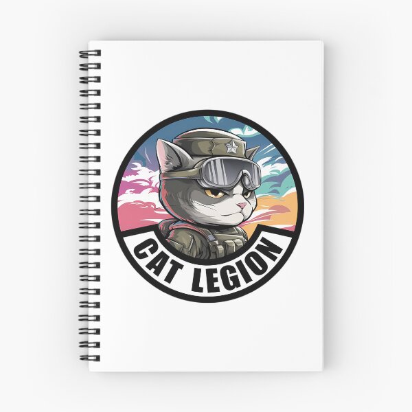 Item preview, A design on the Cats at the Legion designed and sold by P2Genies.