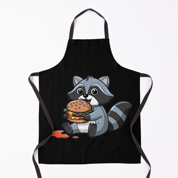Item preview, Adorable Raccoon And Tasty Cheeseburger designed and sold by Anniebuh.