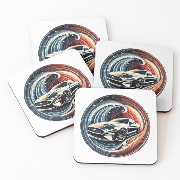 Item preview, Ford Mustang Racing Flags Ford Motor Cars designed and sold by Creat-Des.