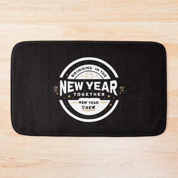 Item preview, Bringing in the New Year Crew Together Design designed and sold by JustBeeAwesome.