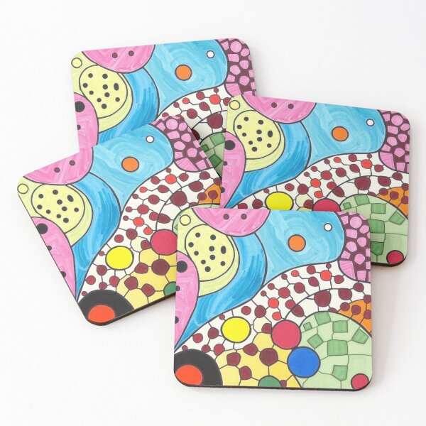 Item preview, Colourful abstract designed and sold by GasconyPassion.
