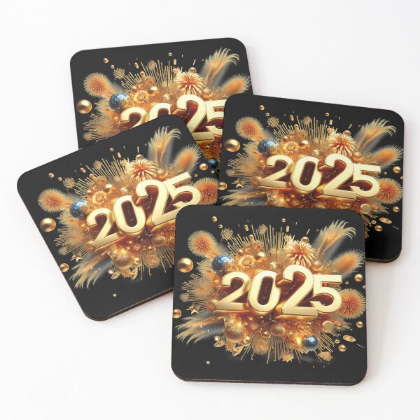 Item preview, Happy New Year 2025 designed and sold by Magic3D.