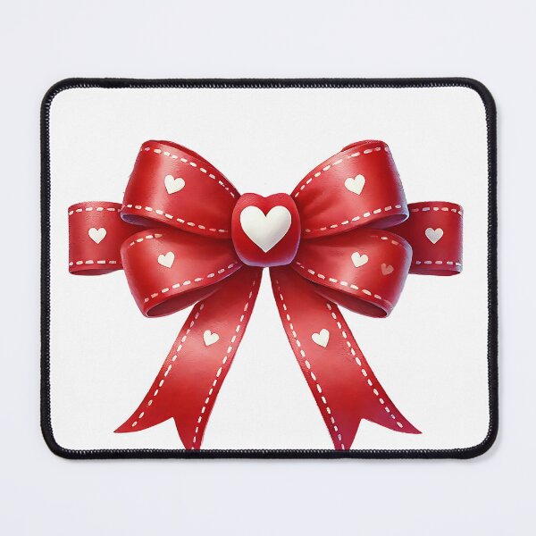 Item preview, A0594 Valentine's Day Bow Clip Art – Cute Heart Bow Graphics, Perfect for Valentine's Designs, Cards, Invitations, and Creative Projects designed and sold by angieart68.