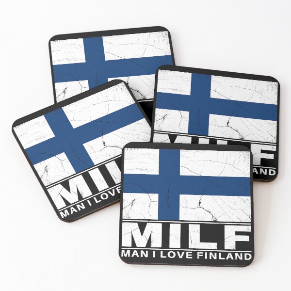 Item preview, Milf Man I love Finland designed and sold by NicGrayGraphic.
