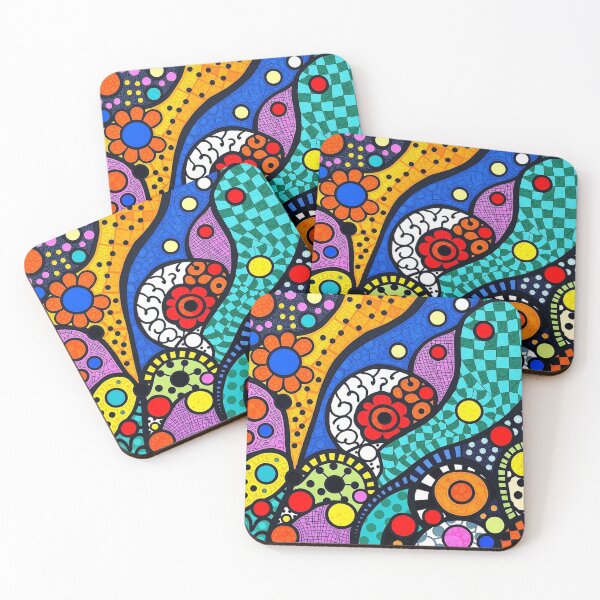 Item preview, Coloured abstract design designed and sold by GasconyPassion.
