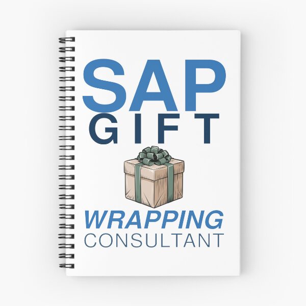Item preview, SAP Gift Wrapping Consultant designed and sold by getmorefromlife.