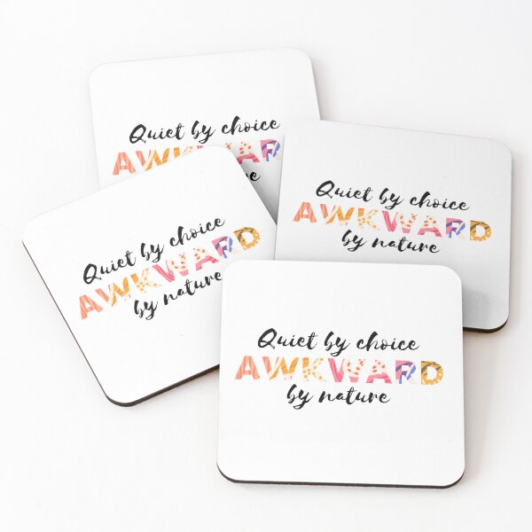 Item preview, Mental Health, Neuro Divergent slogan. Quiet v Awkward designed and sold by Shoot-The-Moon.