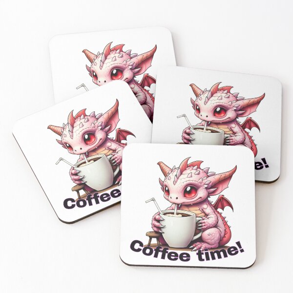 Item preview, Even Dragons needs a coffee break  designed and sold by Unique D-zine.