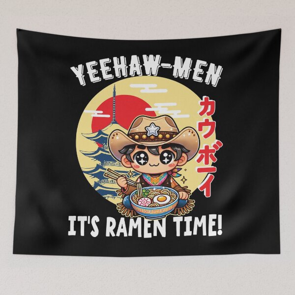 Item preview, Yeehaw-men, It's Ramen Time designed and sold by samah82.