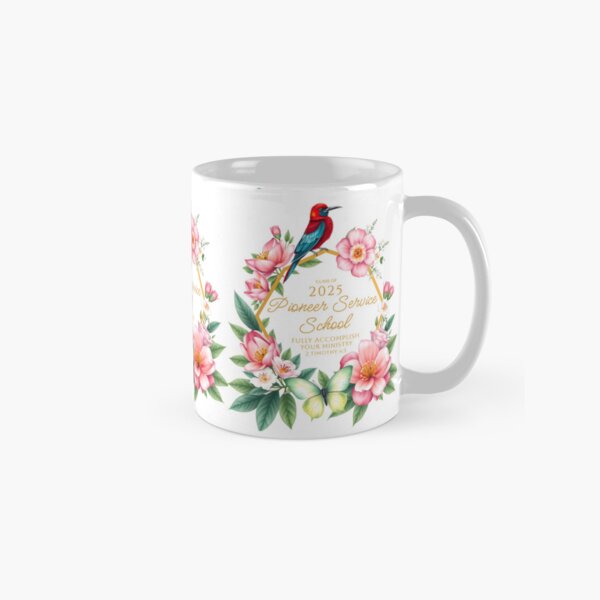 Item preview, Pioneer School 2025 “Fully Accomplish your Ministry” 2 Tim 4:5  (Bird & Flower) designed and sold by svarupa.