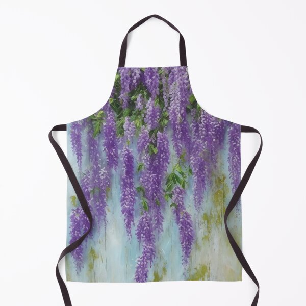 Item preview, Wisteria Love, Cascading Purple Floral Art with Dreamy Vibes designed and sold by NatashaSokolova.