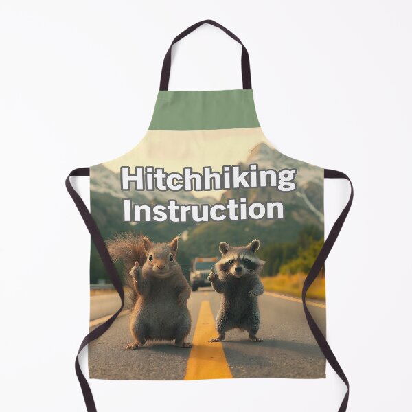 Item preview, hitchhiking Instructions designed and sold by Surreallytee.