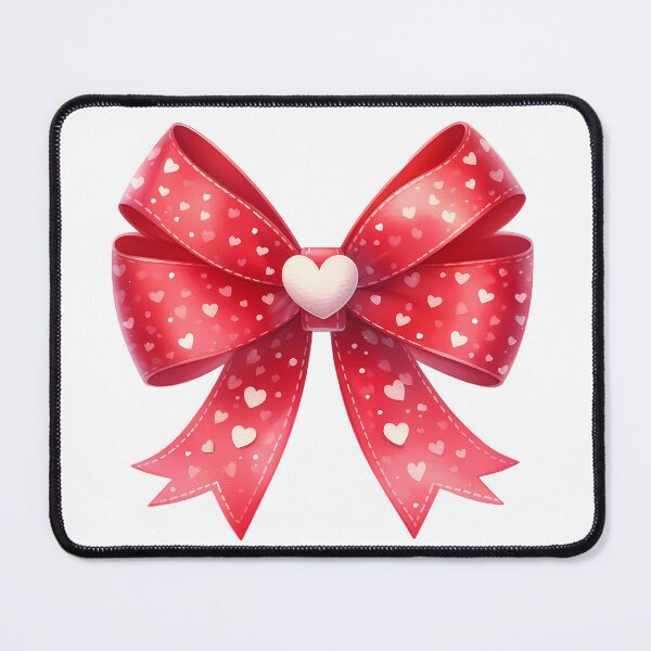 Item preview, A0594 Valentine's Day Bow Clip Art – Cute Heart Bow Graphics, Perfect for Valentine's Designs, Cards, Invitations, and Creative Projects designed and sold by angieart68.