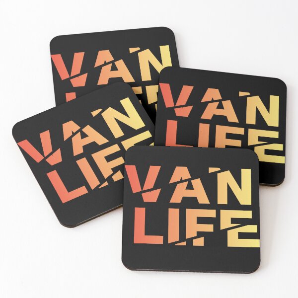 Item preview, VAN LIFE: Gradient Orange to yellow designed and sold by robnoble.