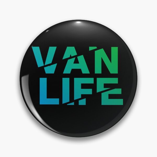 Item preview, VAN LIFE: Gradient blue to green designed and sold by robnoble.
