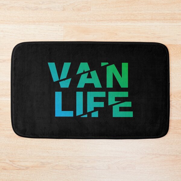 Item preview, VAN LIFE: Gradient blue to green designed and sold by robnoble.
