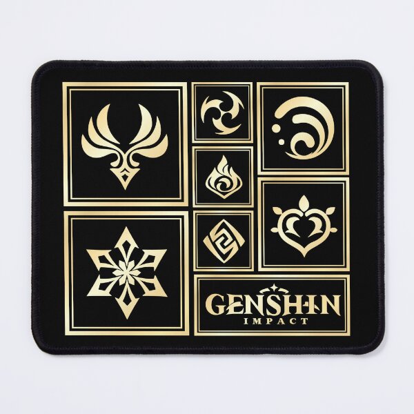 Item preview, Genshin Impact Elements designed and sold by Gamify Store.