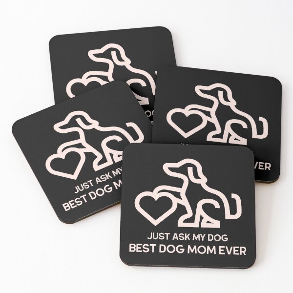 Item preview, Best Dog Mom Ever – Just Ask My Dog designed and sold by Luminou-Lens.