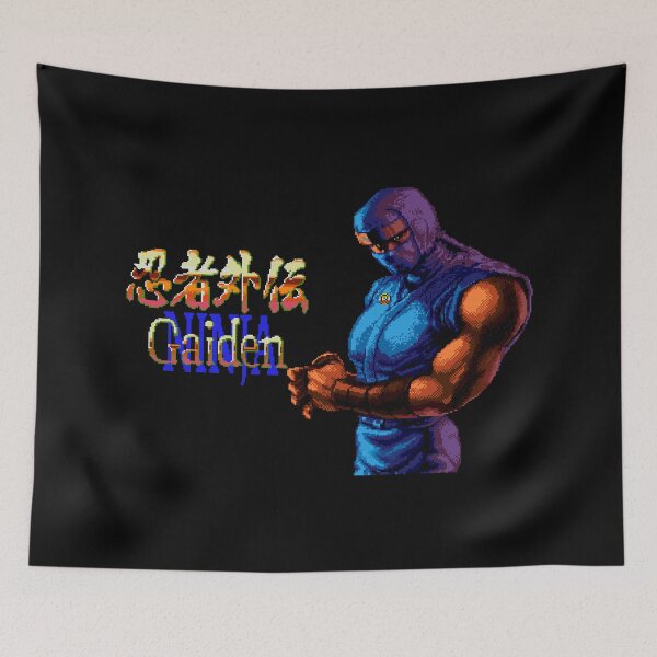 Item preview, Ninja Gaiden Game Title designed and sold by Retr0Tshirts.